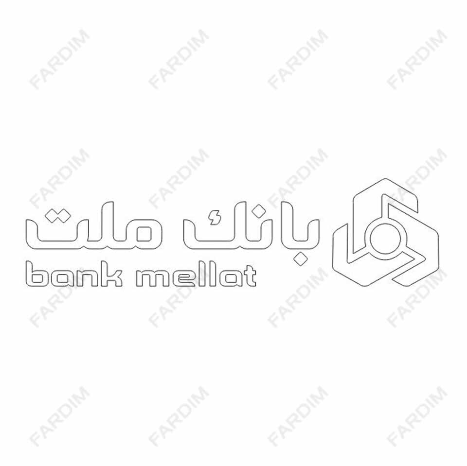 وکتور لوگو آرم بانک ملت